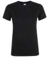 01825 Ladies Regent T Shirt Deep Black colour image